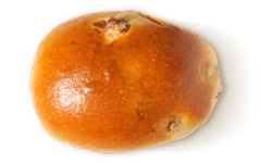 Milchb�sch mit Rosinen