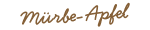 M�rbe-Apfel