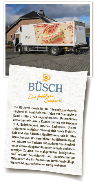 Stellenangebote der B�ckerei B�sch