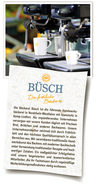 Stellenangebote der B�ckerei B�sch