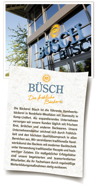 Stellenangebote der B�ckerei B�sch